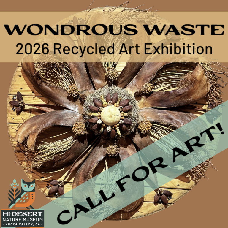 Wondrous Waste 2026 Recycled Art Exhibition Call for Art