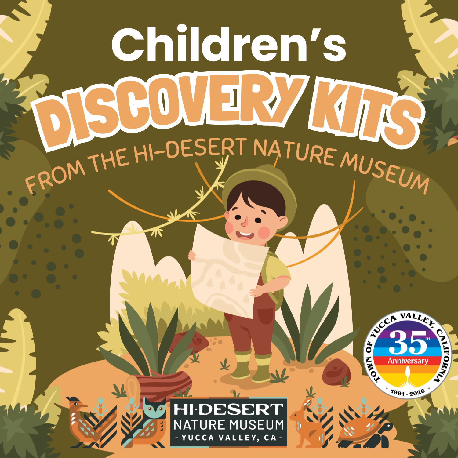 Children's Discovery Kits from the Hi-Desert Nature Museum