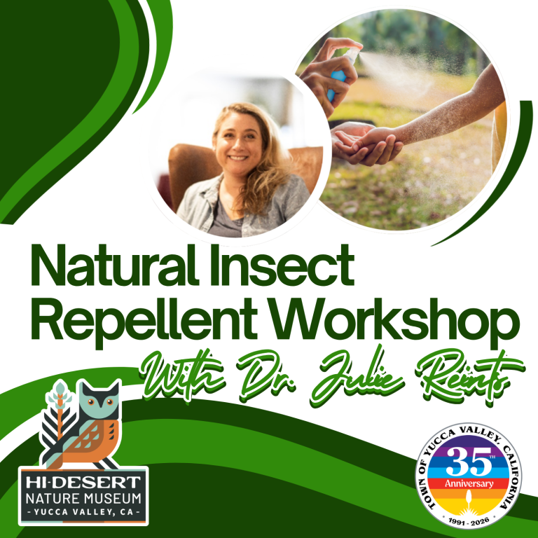 Natural Insect Repellent Workshop with Dr. Julie Reints